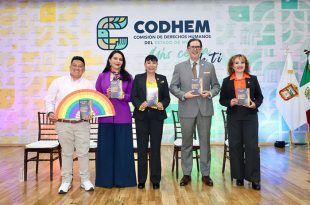 La magistrada presidenta del Tribunal Electoral del Estado de México participó en la presentación de la Cartilla de los Derechos de las Mujeres de la Diversidad Sexual y de Género.
