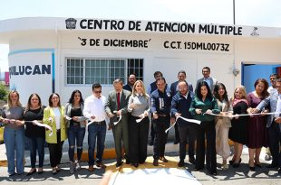La presidenta municipal Romina Contreras encabezó la inauguración del CAM “3 de Diciembre” en Huixquilucan.