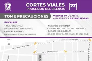 Autoridades piden a la población usar vías alternas y salir con tiempo