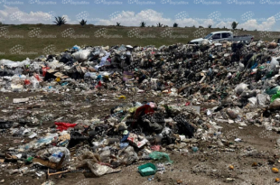 Restos de una mujer fueron localizados dentro de bolsas y una maleta en un depósito de basura de la colonia La Michoacana, en Metepec.