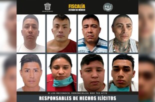 Los responsables fueron ingresados al Centro Penitenciario y de Reinserción Social de Nezahualcóyotl.