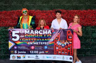Organizadores informaron que la movilización se realizará el próximo 6 de junio en Metepec y concluirá con un festival artístico-cultural en el Teatro Quimera.