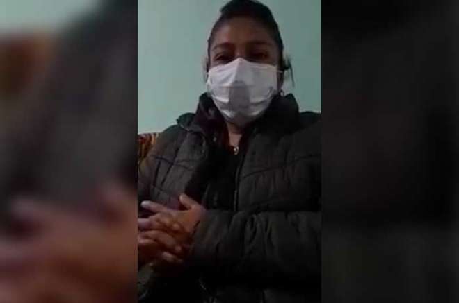 Hija del paciente Covid pide apoyo de la sociedad