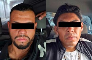 Los sujetos fueron ubicados con una motocicleta, dinero en efectivo y una navaja.