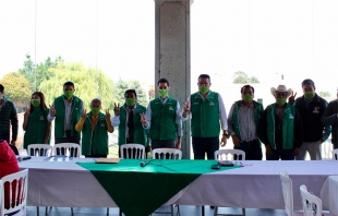 #AlmoloyaDeJuárez se "pinta" de verde