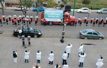 #Video #Toluca: Héroes aplauden a otros héroes por su labor en la cuarentena