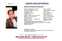 Marlén fue vista por última vez en La Constitución Totoltepec.