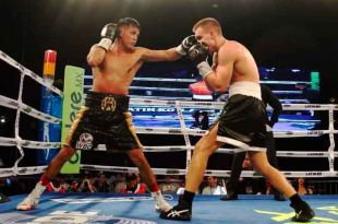 Nikita Miroshnichenko conservó su invicto aún después de perder dos puntos por reiterados golpes de conejo.