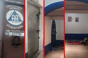 La denunciante mencionó también que los internos duermen en colchonetas en cuartos sin iluminación