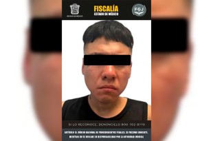 Tras cumplirse la orden de aprehensión, Brian Uriel fue detenido y trasladado al Centro Penitenciario de Tlalnepantla