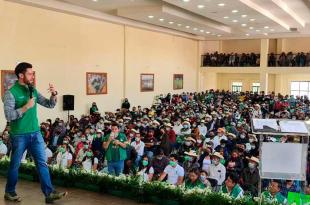 José Alberto Couttolenc Buentello tomó protesta a la delegación municipal de Sultepec