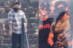 La camiseta “Natural Selection” que portaba el agresor es analizada por su posible vínculo con referencias a la masacre de Columbine.