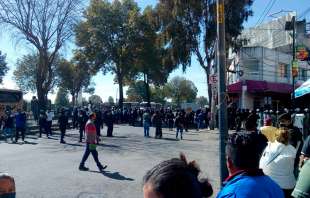 “Esta mañana quisieron llevarse a una señora que vendía fruta sobre Isidro Fabela"