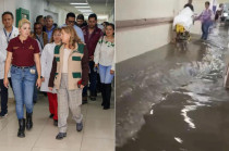 Macarena Montoya Olvera, Secretaria de Salud recorrió el área de urgencias, Rayos X y tococirugía de este hospital.