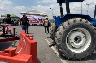 Ejidatarios de Tonanitla retiraron el bloqueo en la vía libre hacia el AIFA.