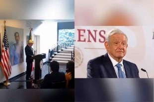 López Obrador afirmó que la "pausa" es con las embajadas y no con los Gobiernos de ambos países