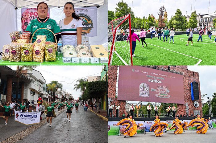 Trece sedes instalarán megapantallas para transmitir cuatro partidos de la fase de grupos, además de actividades culturales, recreativas y gastronómicas.