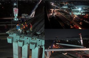 El proyecto contempla dos cuerpos de 523 metros cada uno y formará parte de un corredor libre de peaje hacia el aeropuerto.