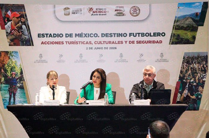 Laura González Hernández, secretaria de Desarrollo Económico del Estado de México, presentó la estrategia turística con la que la entidad busca atraer visitantes.