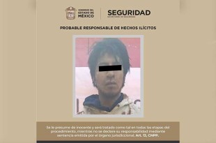 SSEM detiene a hombre acusado de robo en San Mateo Otzacatipan