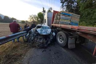 El accidente dejó como saldo cuatro personas muertas y dos heridas.