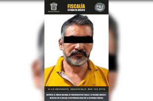 El presunto agresor fue ingresado al penal de Valle de Bravo; enfrenta cargos por homicidio calificado.