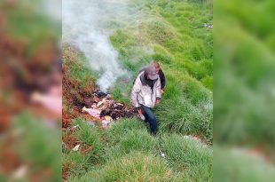 Un hombre de 26 años fue remitido al Juzgado Cívico tras ser sorprendido provocando un incendio menor en la colonia Santa María de las Rosas.