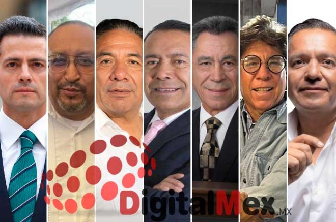 Enrique Peña, Pedro de la Rosa, Óscar Juárez, Nicolás Martinez, Ignacio Salgado, Alejandro Sánchez, Ricardo Moreno