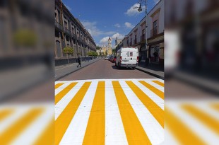Los trabajos se realizaron en las calles Nicolás Bravo esquina con Independencia, Independencia esquina con Rivapalacio y Rivapalacio esquina con Lerdo.