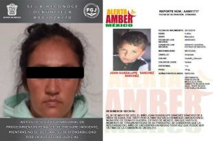 Ivonne "N" es madrina del pequeño desaparecido