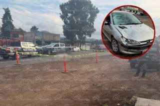 La carretera Toluca-Zitácuaro permaneció resguardada por corporaciones de seguridad tras el accidente.
