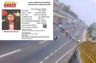 Familiares y manifestantes bloquearon la México-Pachuca en Tecámac para exigir avances en la búsqueda de la menor desaparecida.