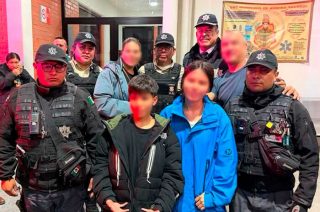 Los dos hermanos fueron localizados sanos y salvos tras ser víctimas de un secuestro virtual en Tecámac.