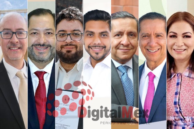 Carlos Eduardo Barrera, Paco Vázquez, Isaac Montoya, Adolfo Cerqueda, Héctor Macedo, Jorge Olvera, Myrna García