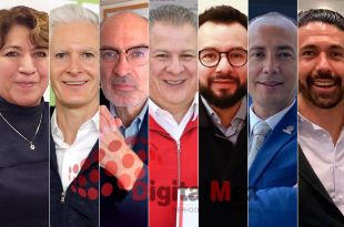Delfina Gómez, Alfredo del Mazo, Jorge Armando Barriguete Meléndez, Francisco Fernández Clamont, Gilberto Sauza, Jesús Trigos, Mauricio Massud