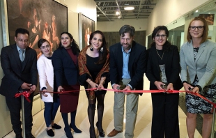 Inauguran exposición pictórica "Ceguera y claridad"