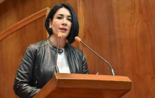 Karina indicó que la violencia contra las mujeres en razón de género es una de las manifestaciones más claras de desigualdad entre mujeres y hombres.