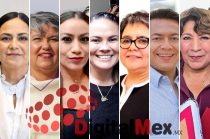 Ariadna Montiel, Luz Ma. Hernández, Ruth Salinas, Alejandra del Moral, Raquel Buenrostro, Mario Delgado, Delfina Gómez