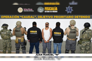 Cae en Ecatepec “El Maya”, presunto líder de red que controlaba pipas de agua en Edoméx
