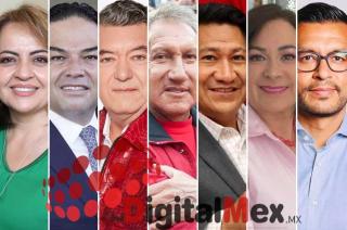 Ana Lilia Herrera, Enrique Vargas, Jorge Hank, Arturo Montiel, Alfredo González, Jacqueline García, Erick Cedillo