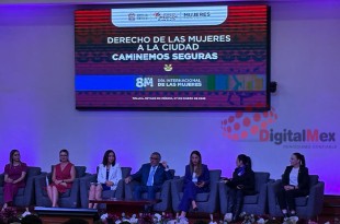 El Gobierno del Estado de México presentó la Guía para la Recuperación de Espacios Públicos con Perspectiva de Género.