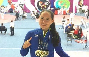 Ana Zulema Lució dorada en la Olimpiada Nacional