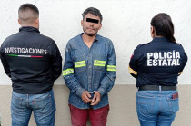 Fue trasladado a la Agencia del Ministerio Público para definir su situación legal.