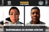 Ambas personas fueron ingresadas al Centro Penitenciario y de Reinserción Social de Chalco.