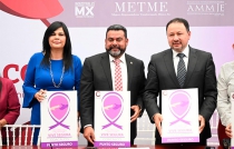 Presenta Darwin Eslava campaña "Vive segura #Coacalco"