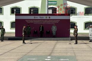 Comandante del Mando Especial Asignado a Texcaltitlán, Claudio Edmundo Huizar de la Torre.