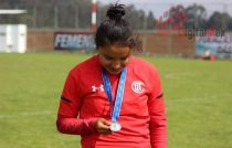 "Orgullo diablo" la sub-campeona mundial sub 17 de futbol Natalia Mauleon