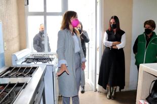 La titular de la Secretaría de la Mujer, María Isabel Sánchez Holguín, recorrió las instalaciones
