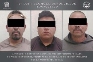 Procesan a extorsionistas en Ecatepec
