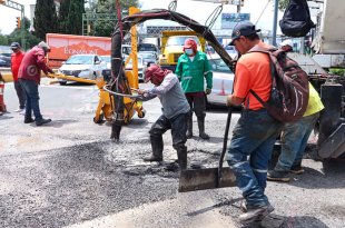 Las lluvias deterioraron la carpeta asfáltica y obligaron a ampliar los trabajos en nueve vialidades, con una intervención de 4 mil 821 metros lineales.
